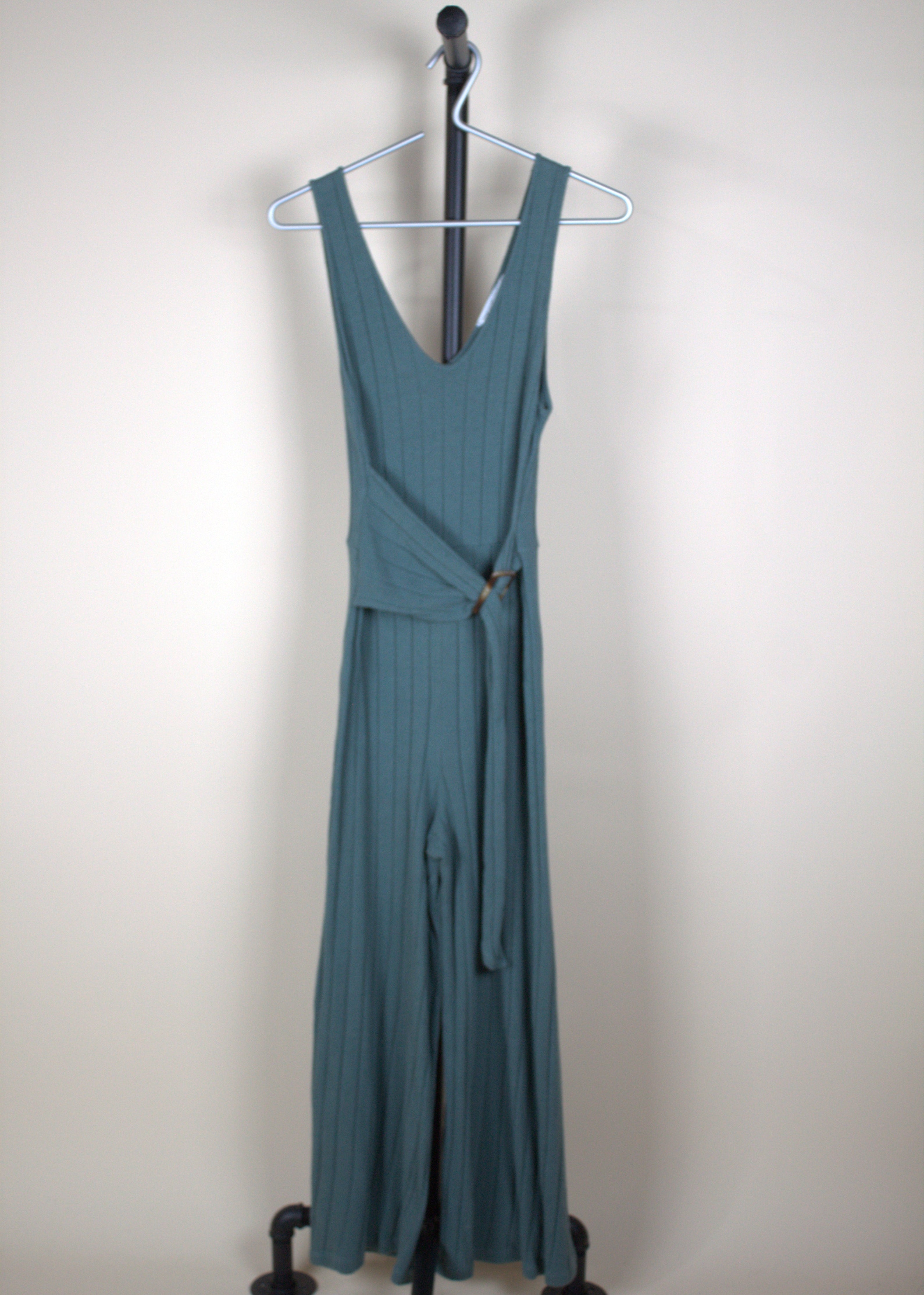 All in Favor Ribbed Jumpsuit