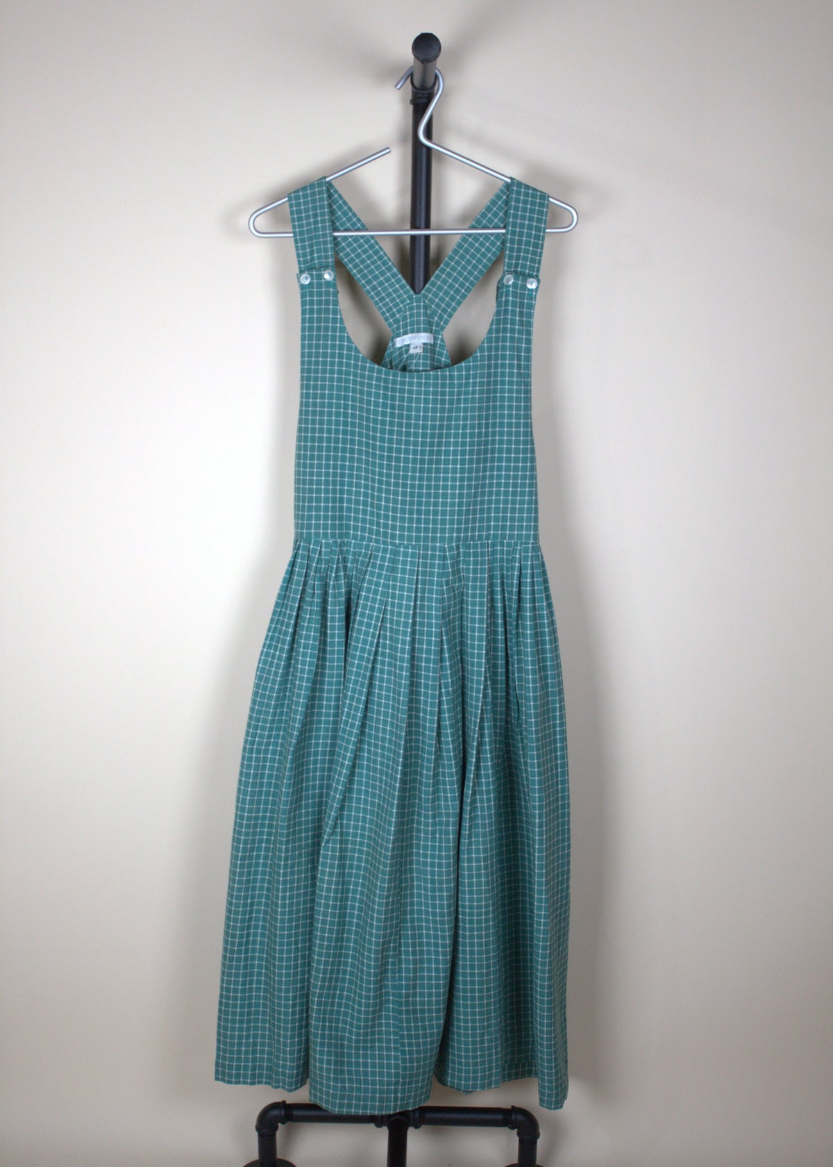 Green Plaid Dress