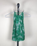 Salty Sequin Trim Halter Neck Top