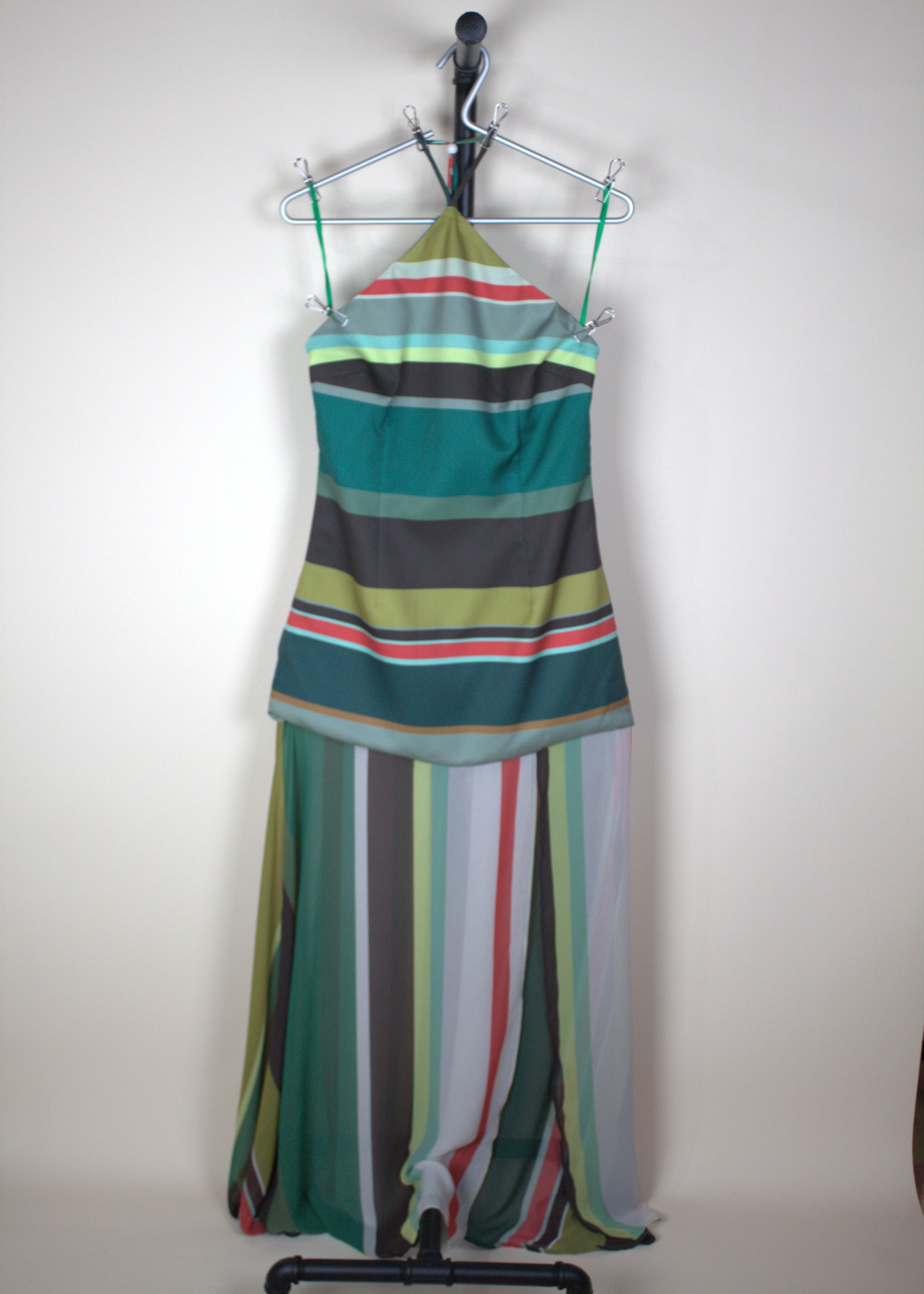 Seven Wonders Estella Halter High Slit Maxi Dress