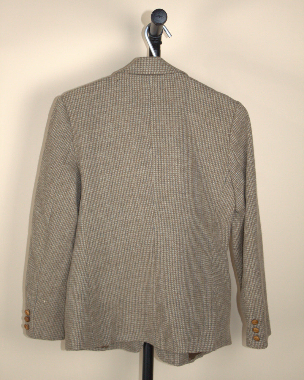 Houndstooth Fitted Blazer