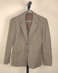 Houndstooth Fitted Blazer