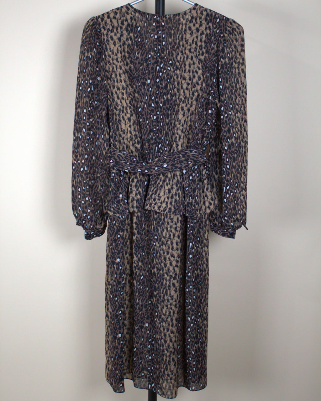 Leopard Belted Dress