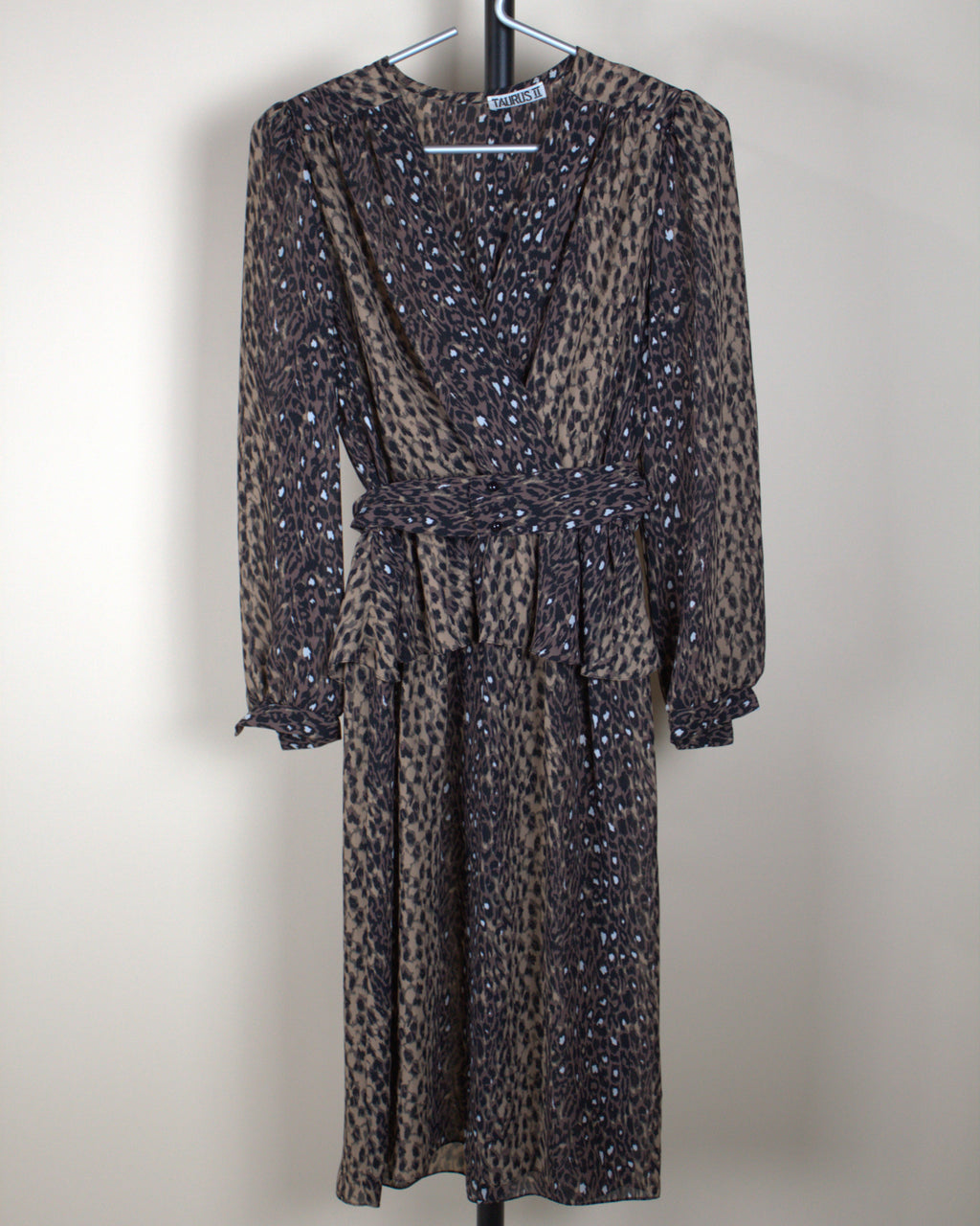 Leopard Belted Dress