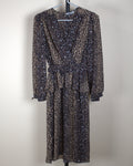 Leopard Belted Dress