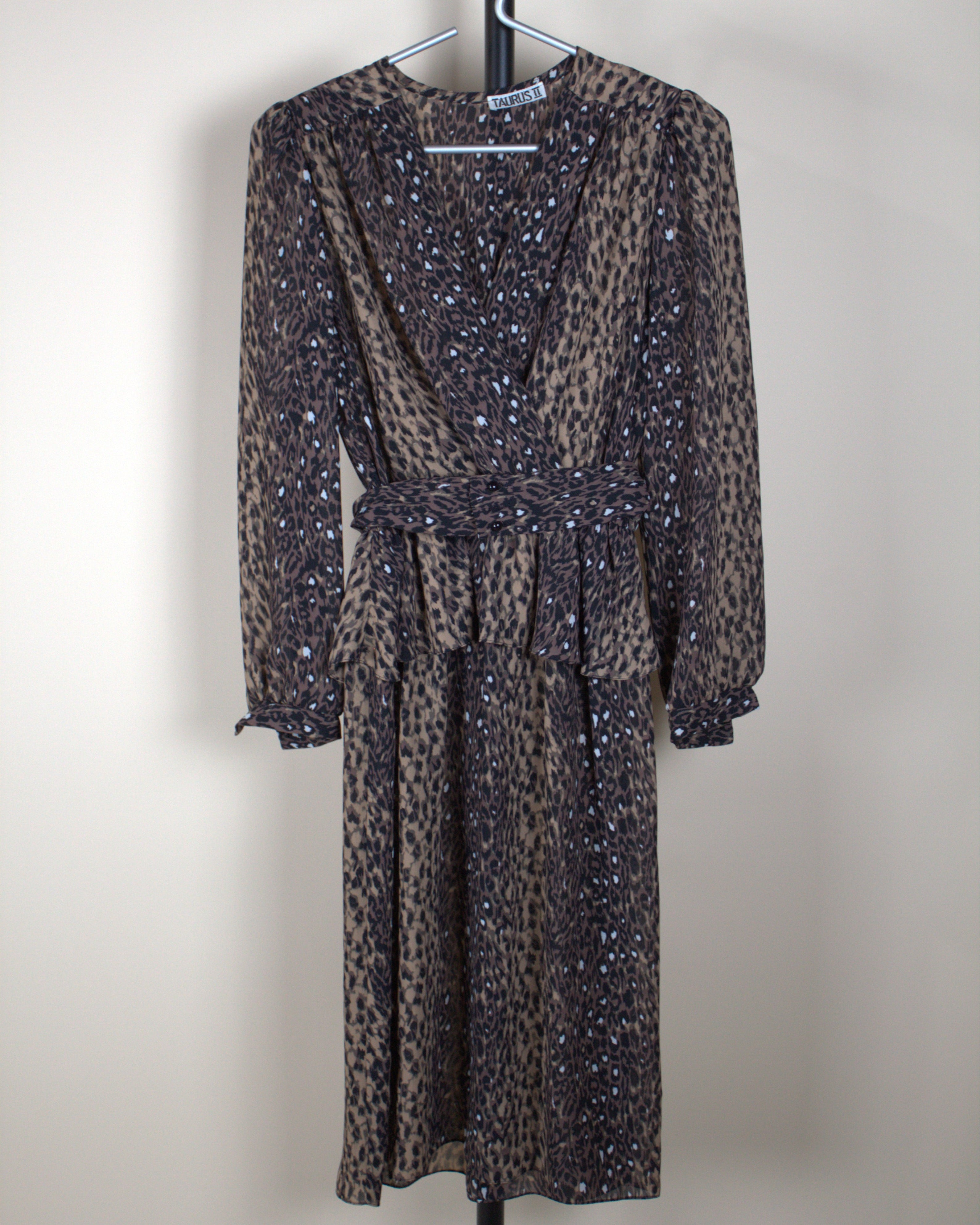 Leopard Belted Dress