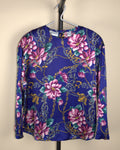 Flower Print Button Up