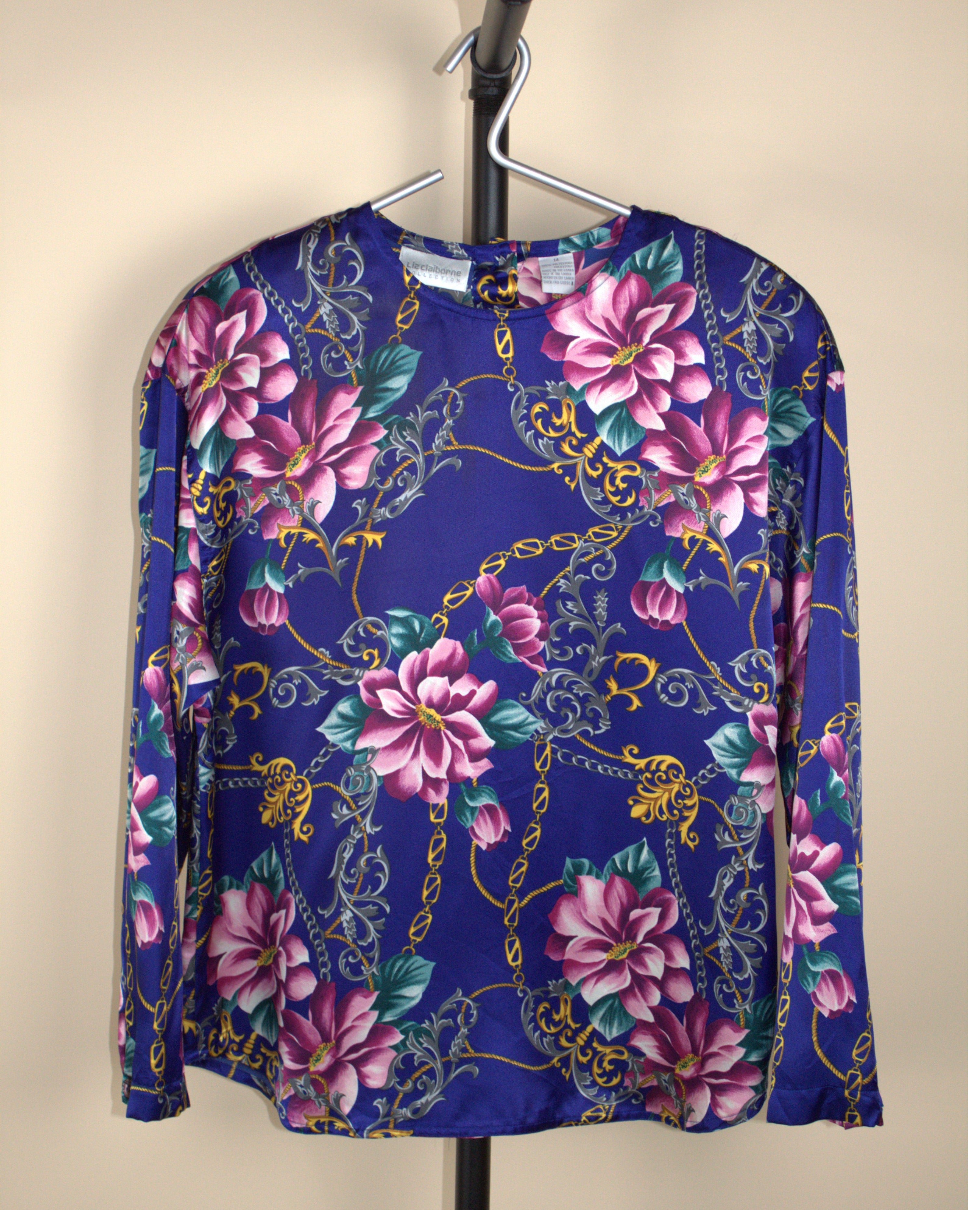 Flower Print Button Up