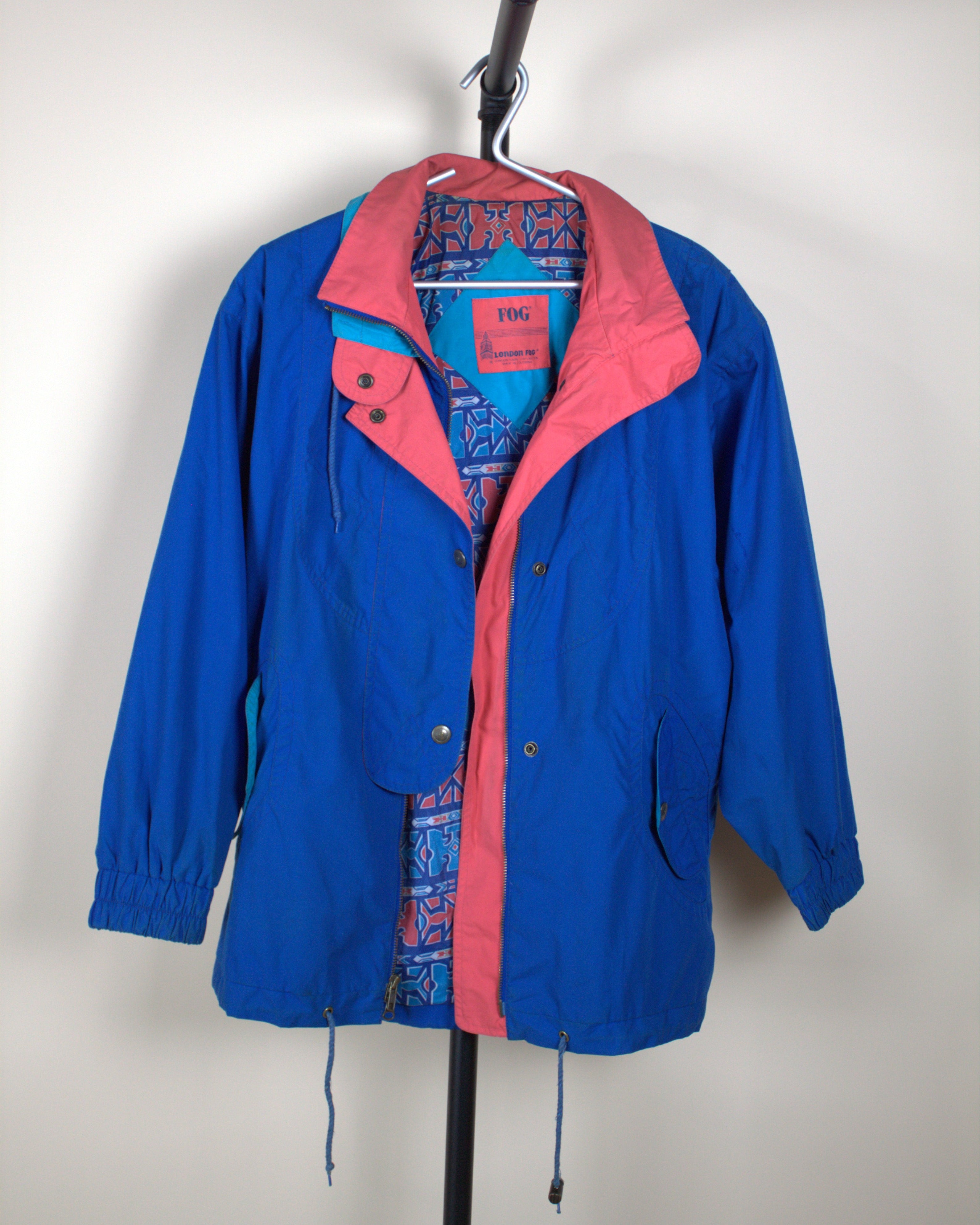 London Fog Blue Windbreaker