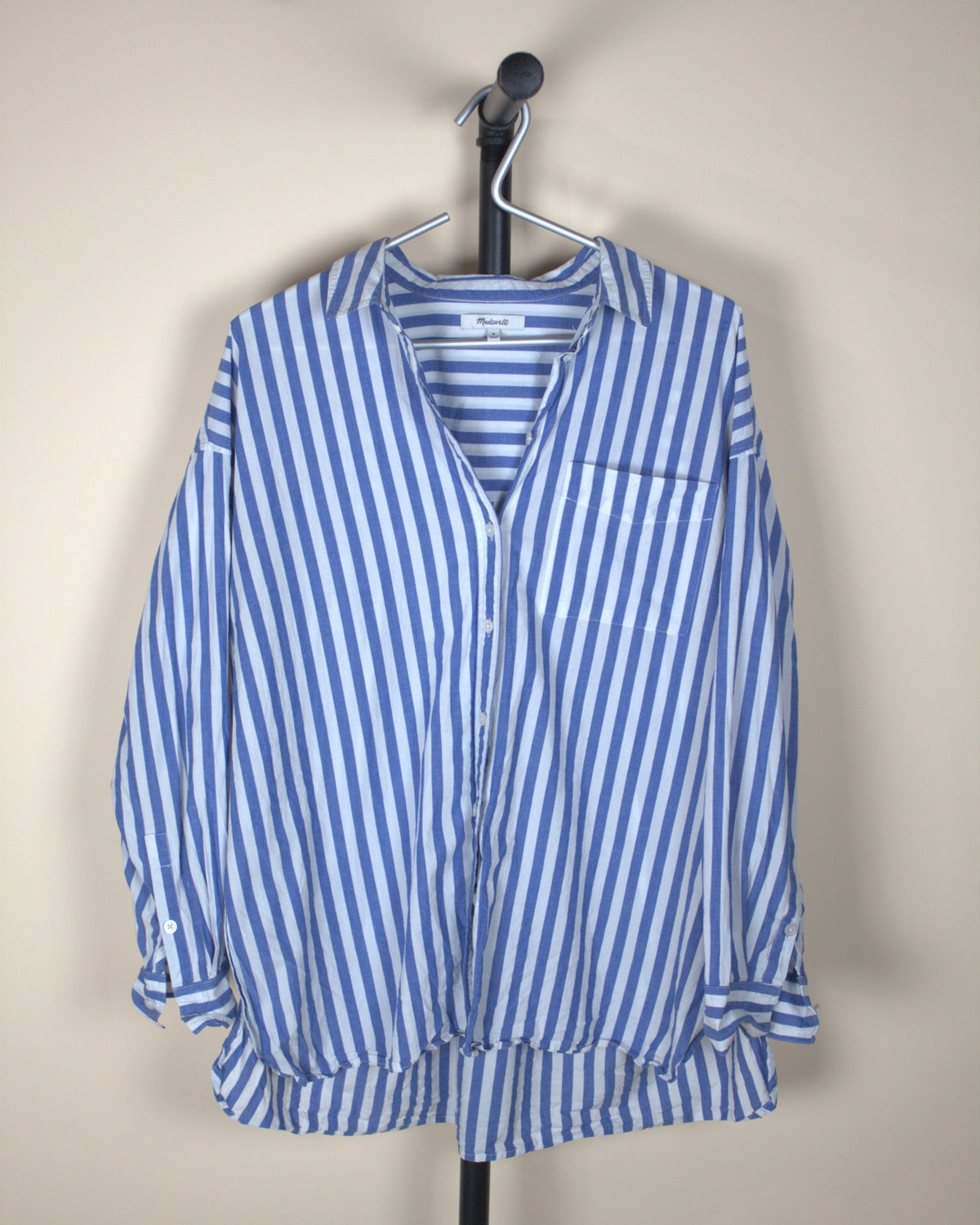 Madewell Striped Button Down Shirt