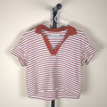 Madewell Striped Crop Top