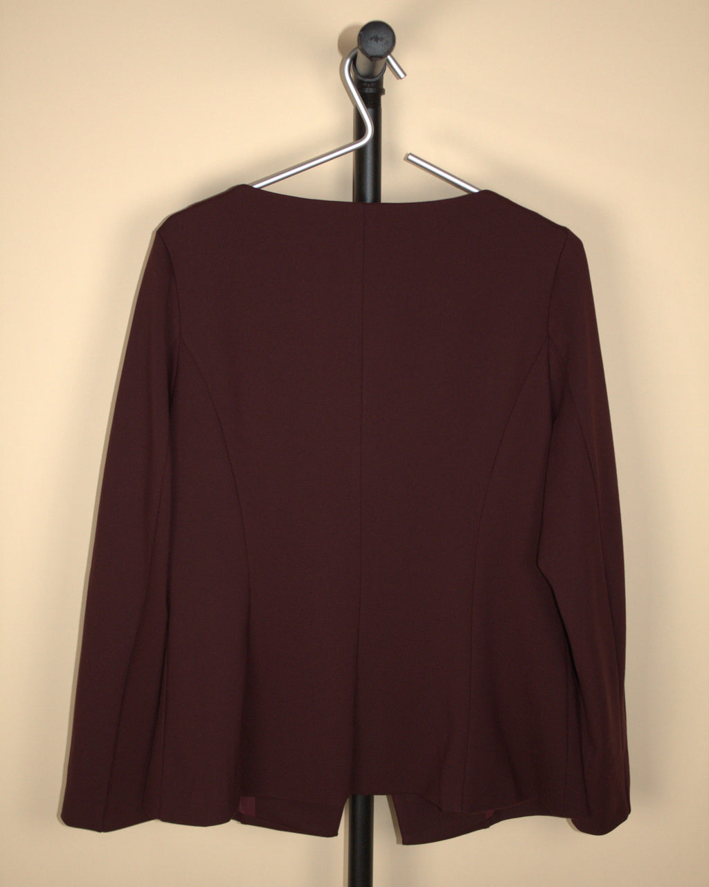 OGL Ponte Office Round Neck Long Sleeve Jacket with Pockets (New with Tags)