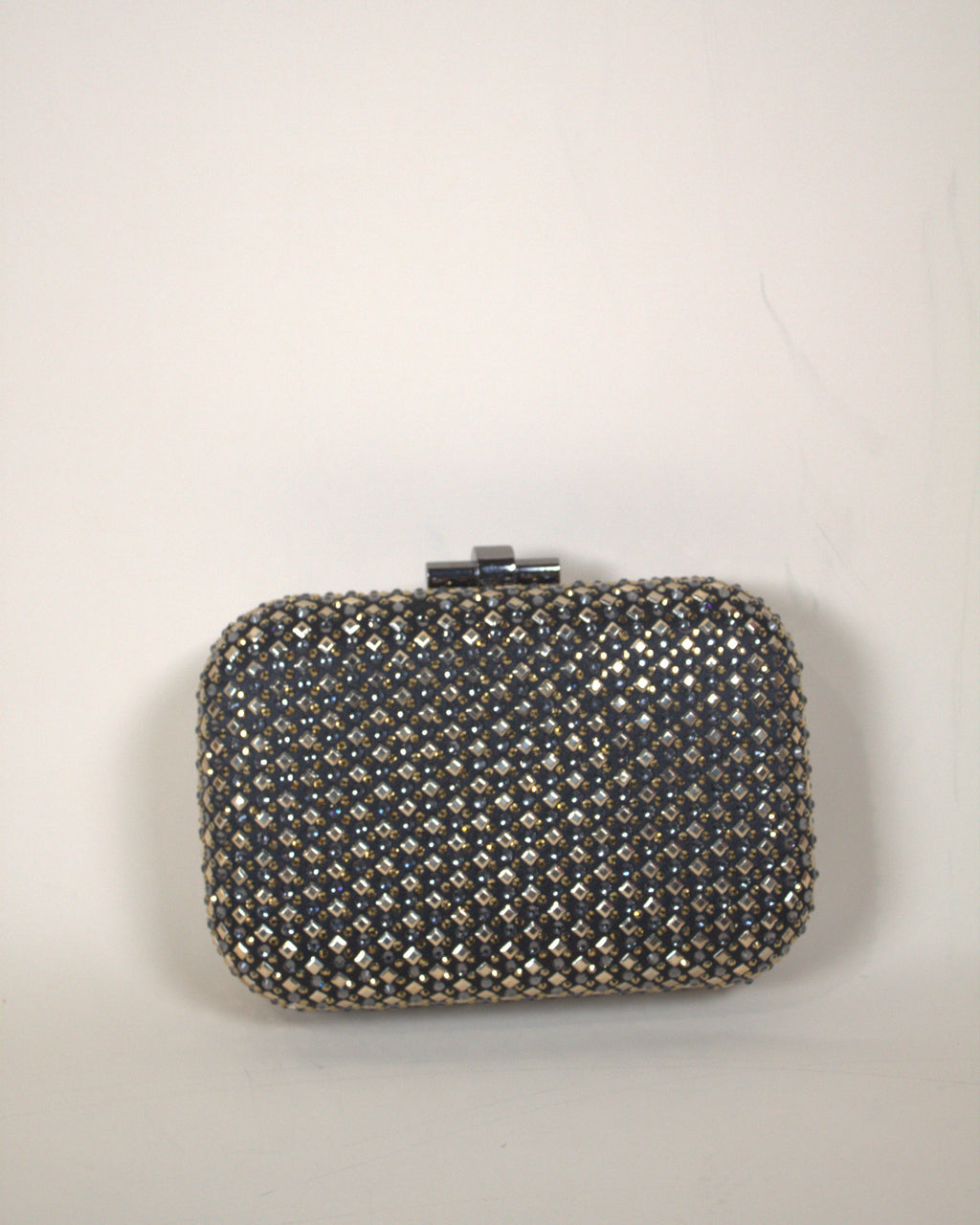 Olga Berg Ellen Hotfix Crystal Clutch