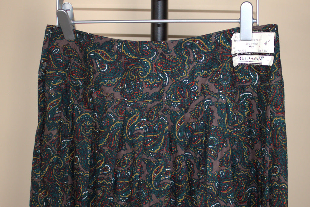 Paisley Shuffle Board Skirt