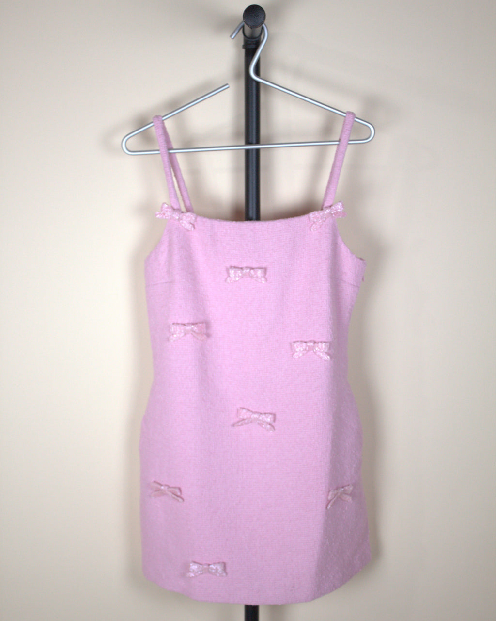 Endless Rose Gracie Bow Embellished Sleeveless Mini Dress (New with Tags)