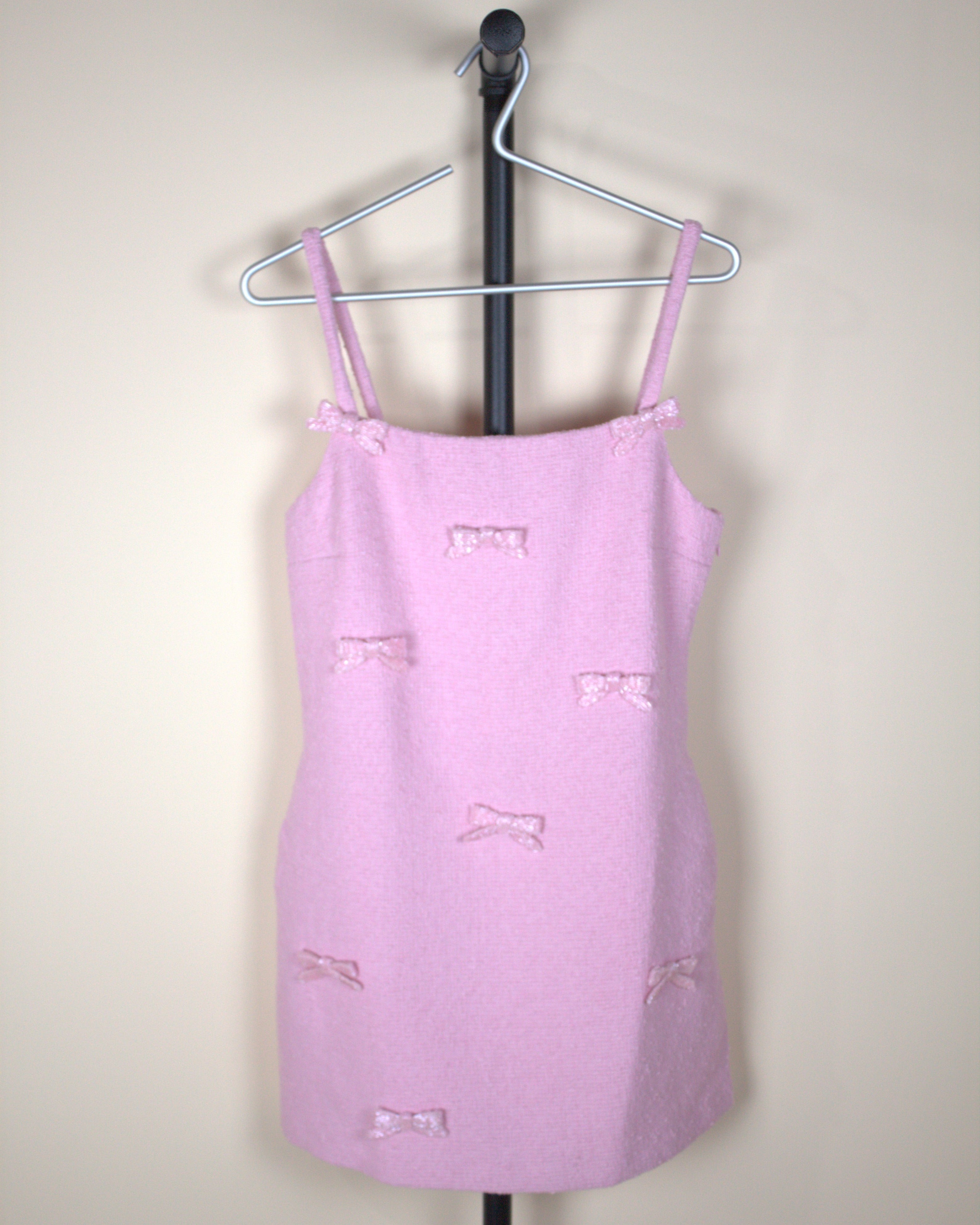 Endless Rose Gracie Bow Embellished Sleeveless Mini Dress (New with Tags)