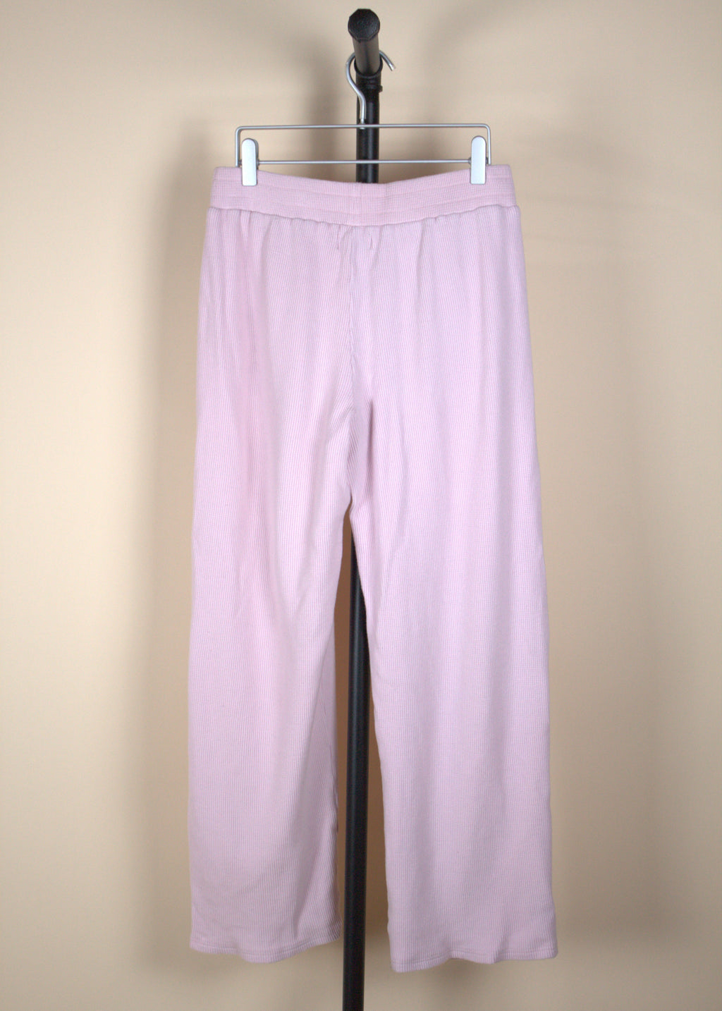 Eleven Eleven Pink Waffle Pants