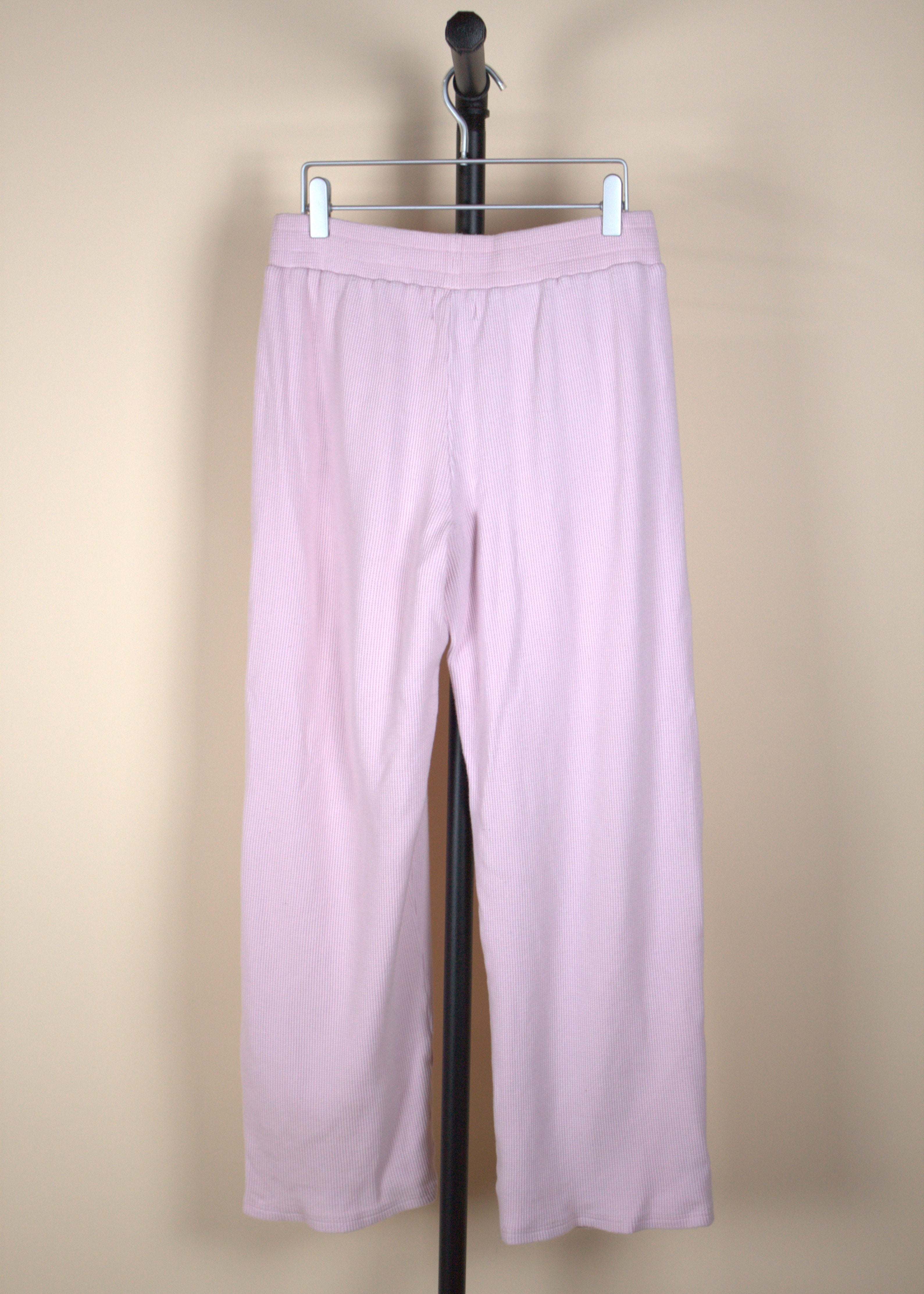Eleven Eleven Pink Waffle Pants