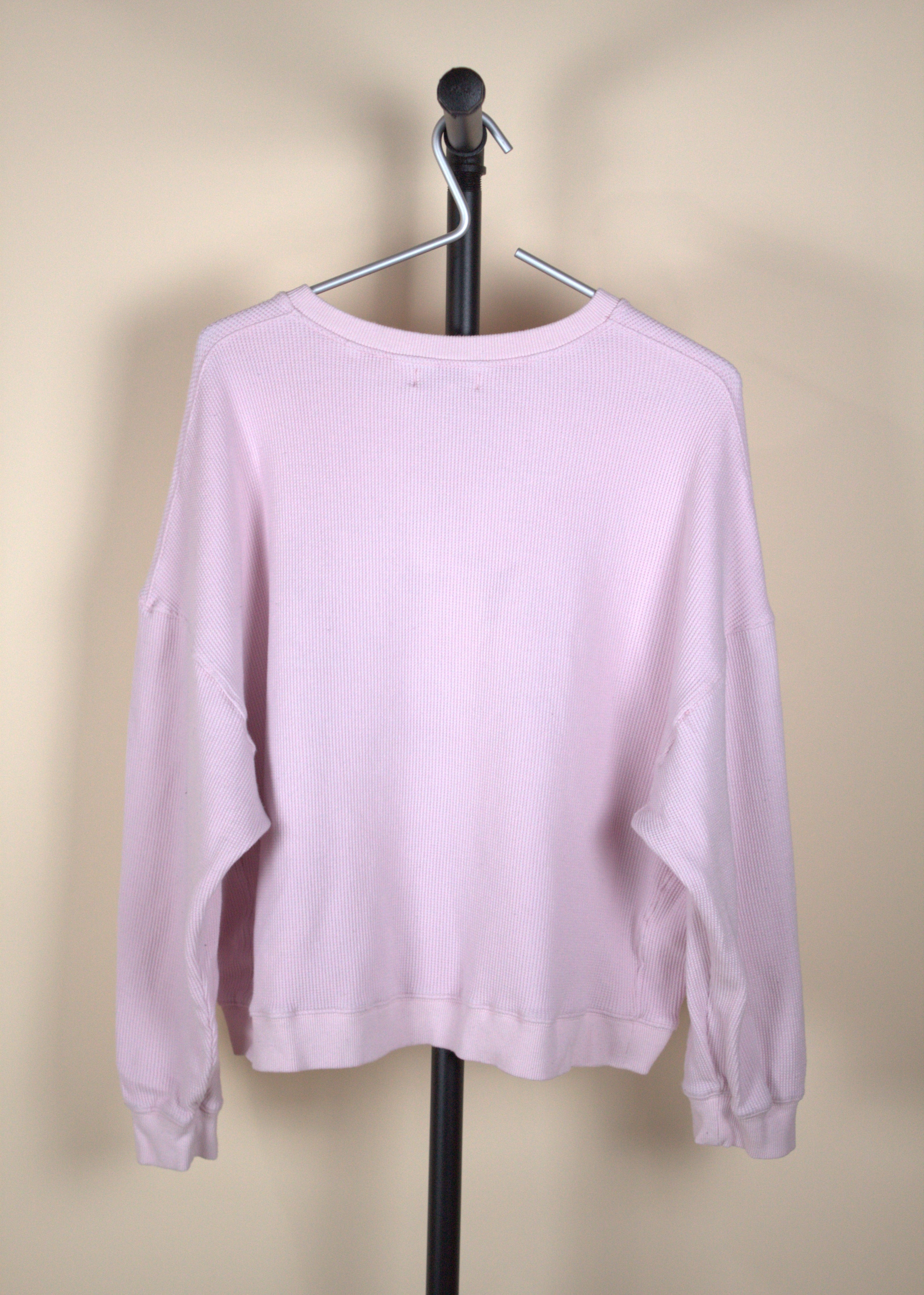 Eleven Eleven Pink Waffle Top
