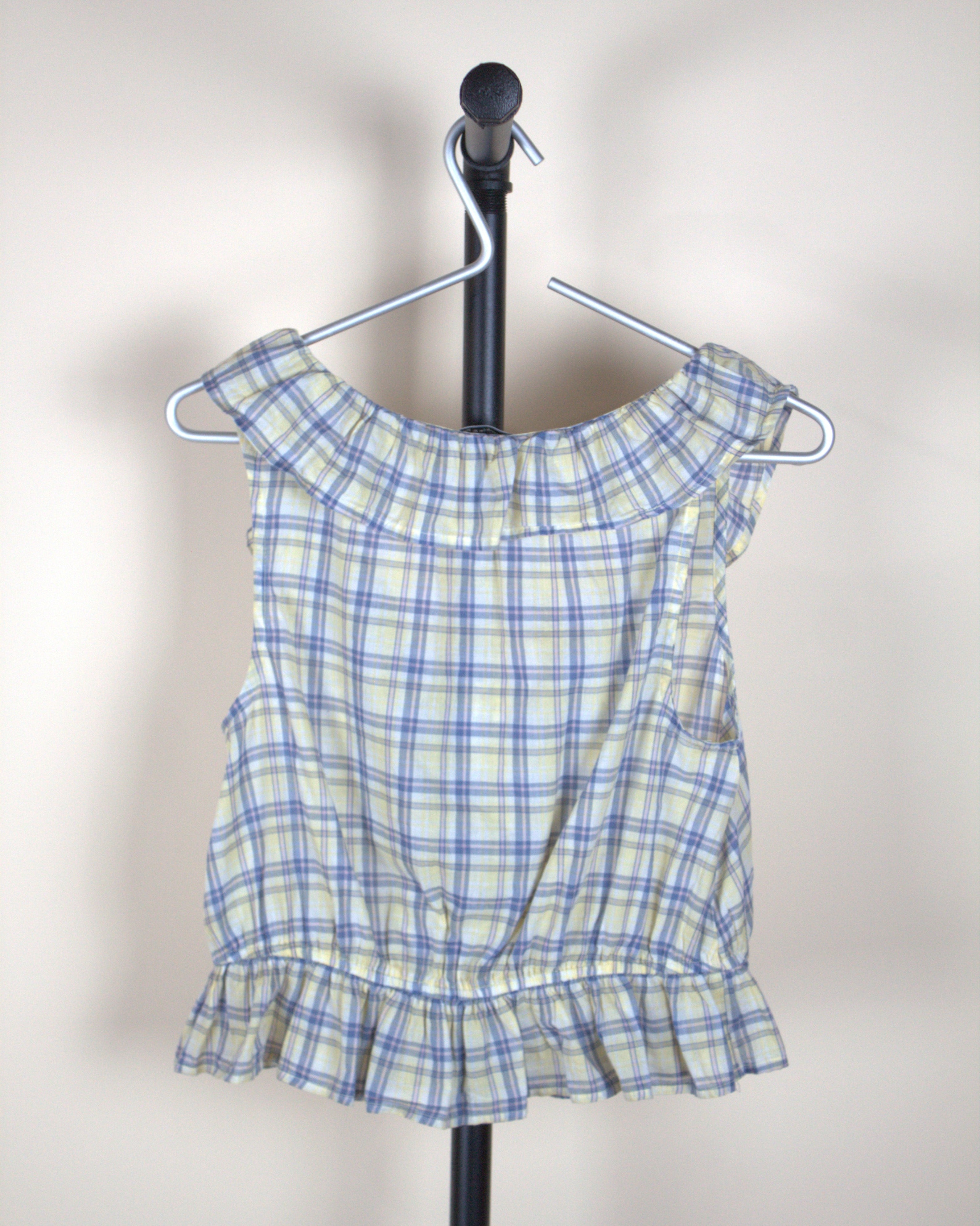Abercrombie & Fitch Plaid Tank Top