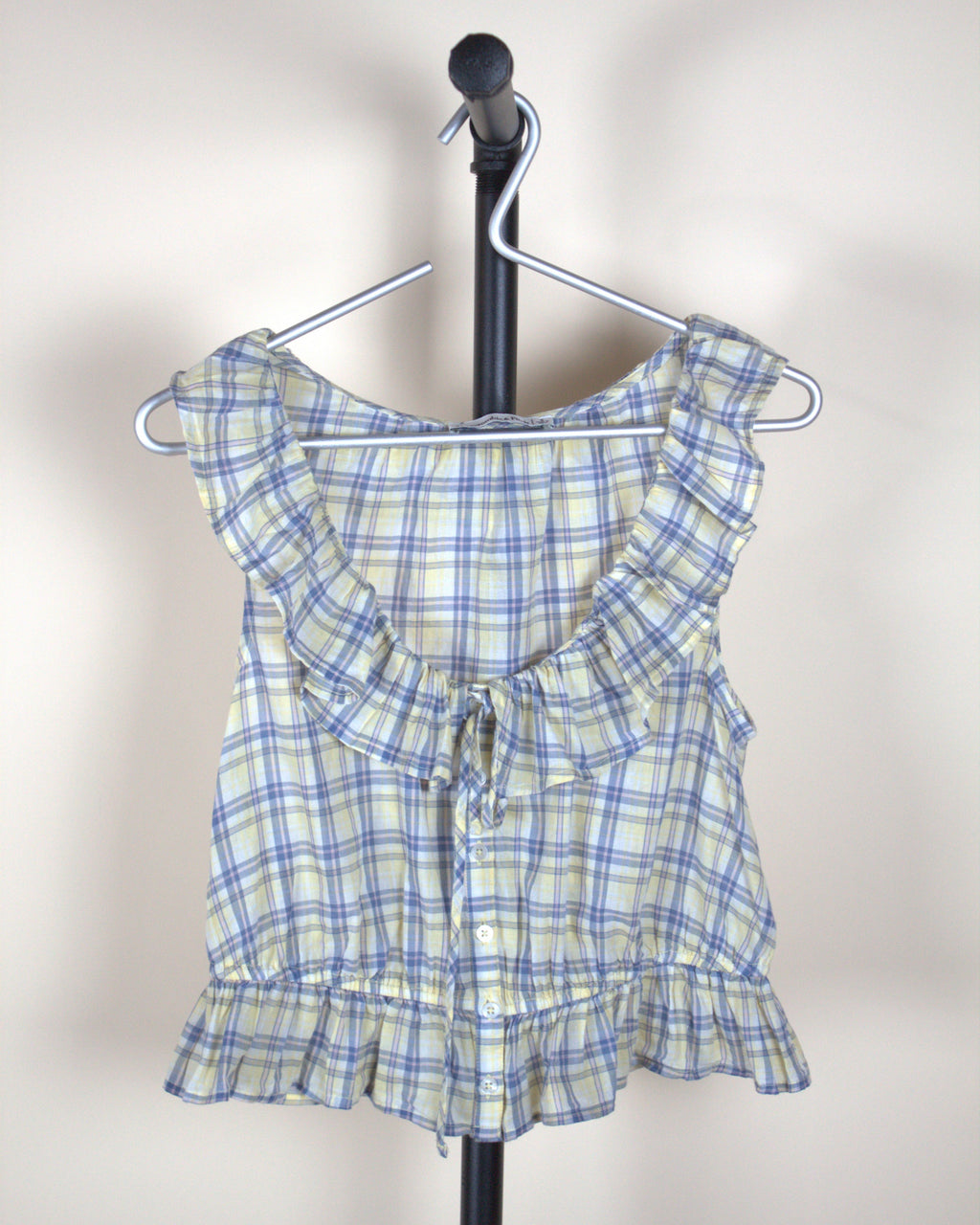 Abercrombie & Fitch Plaid Tank Top