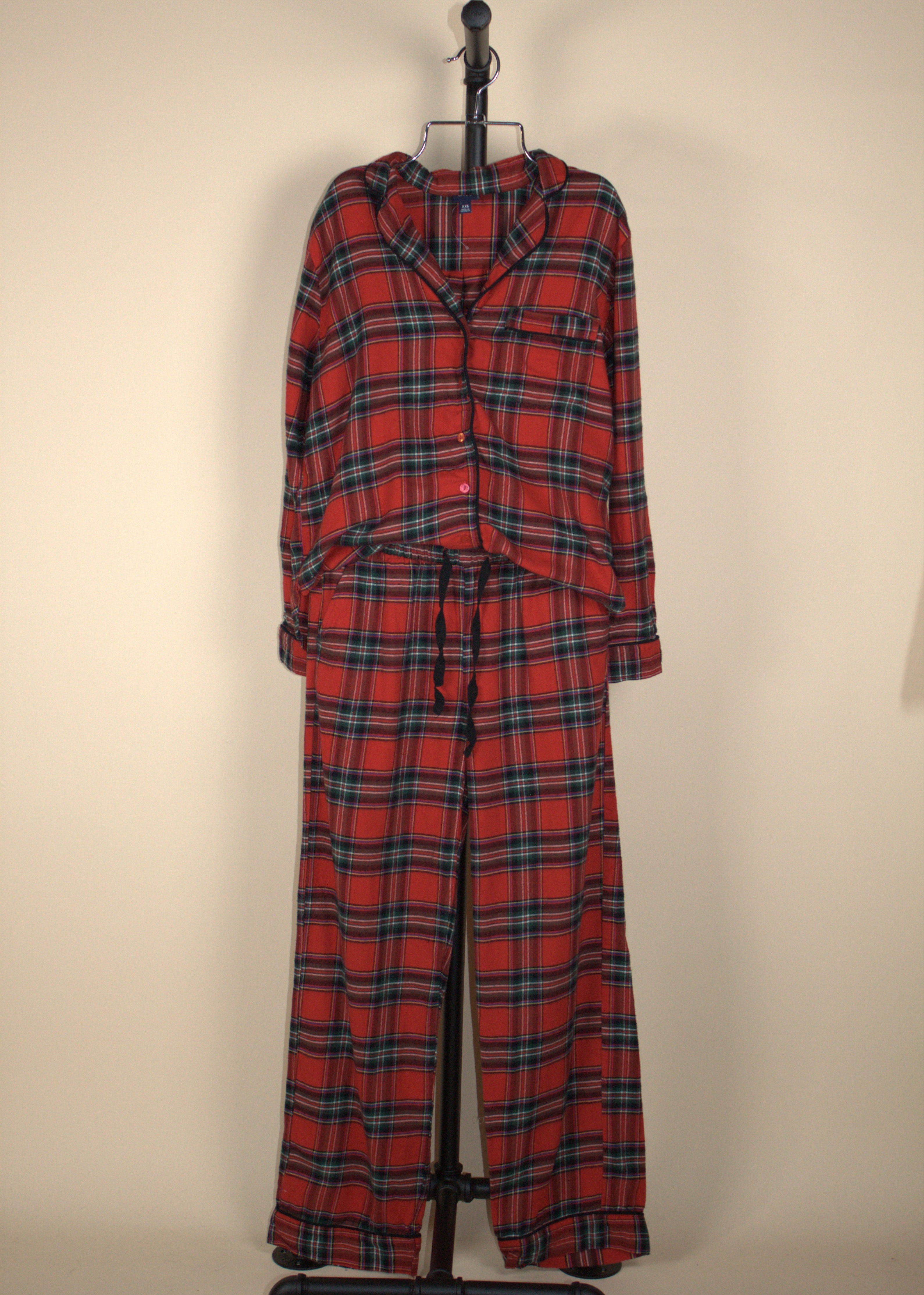 Gap Red Plaid Pajama Pants