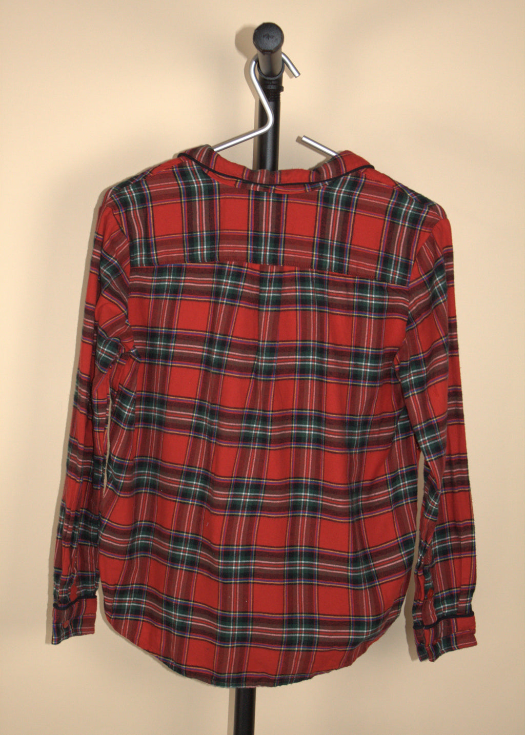 Gap Red Plaid Pajama Top
