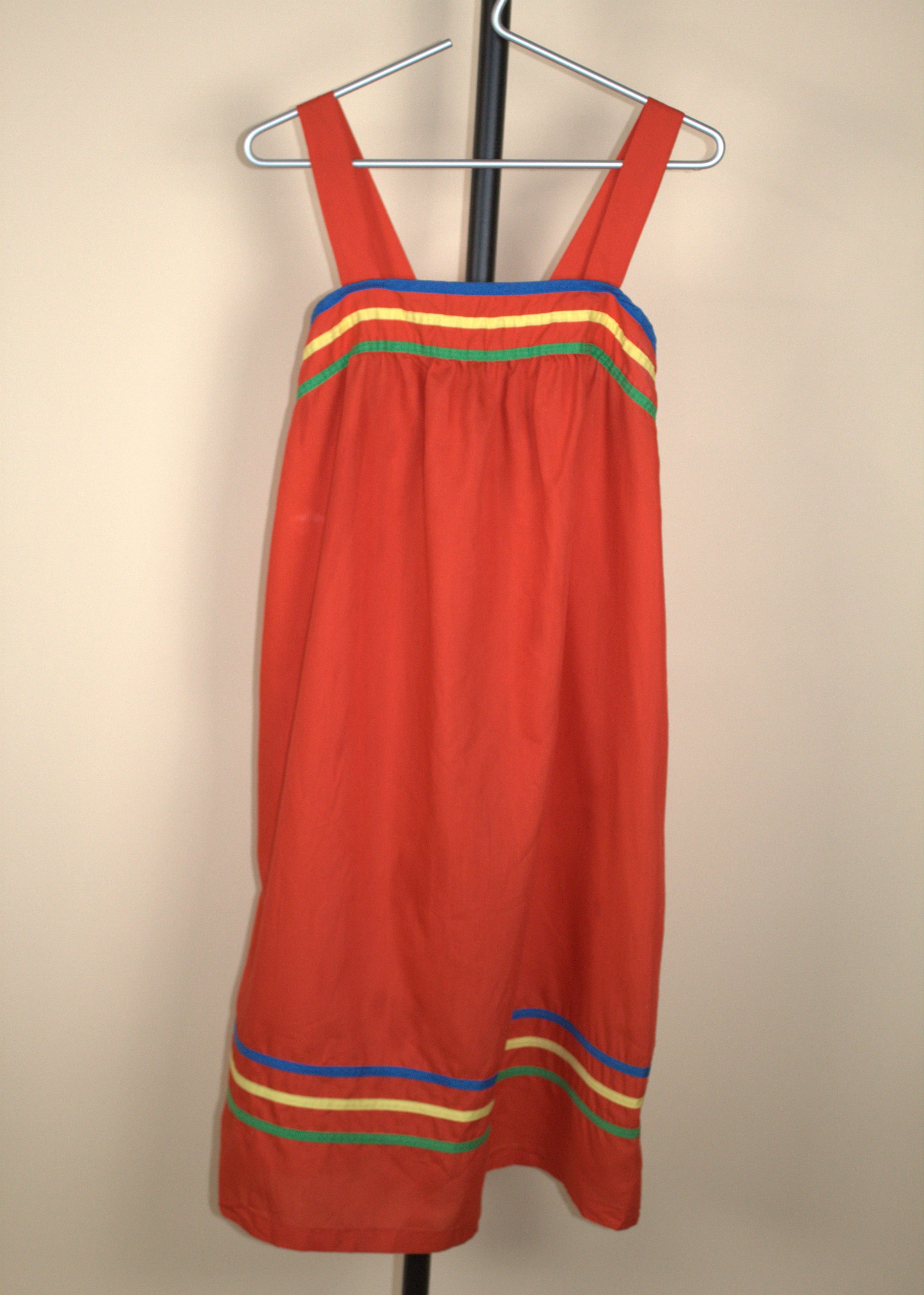 Red Smock Dress