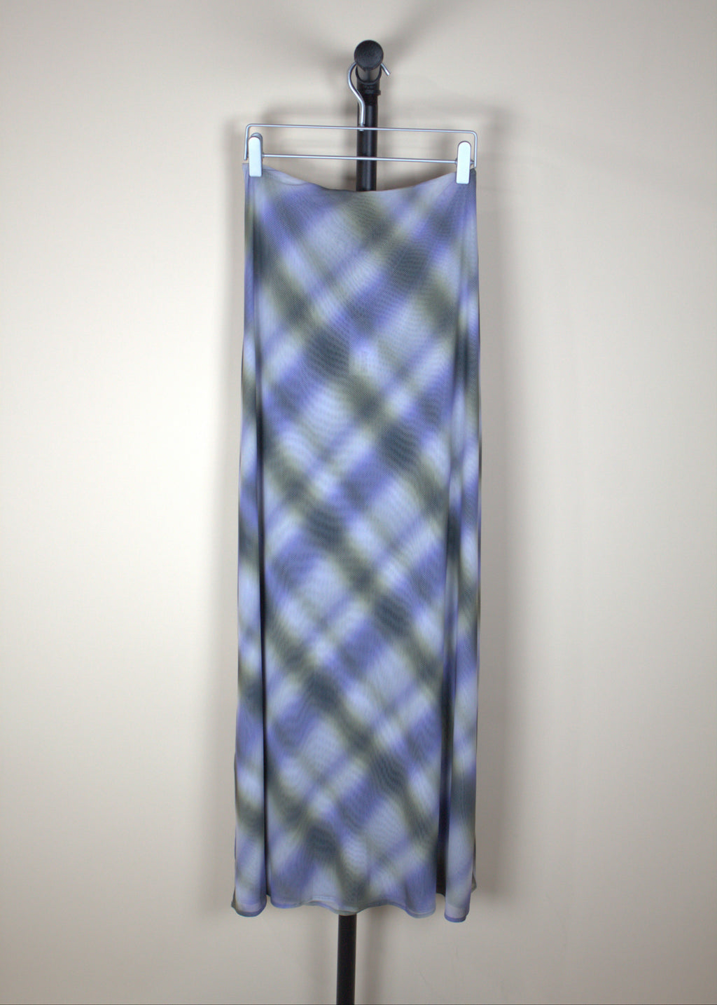 Resa Estelle Ruched Maxi Skirt in Blur (New with Tags)