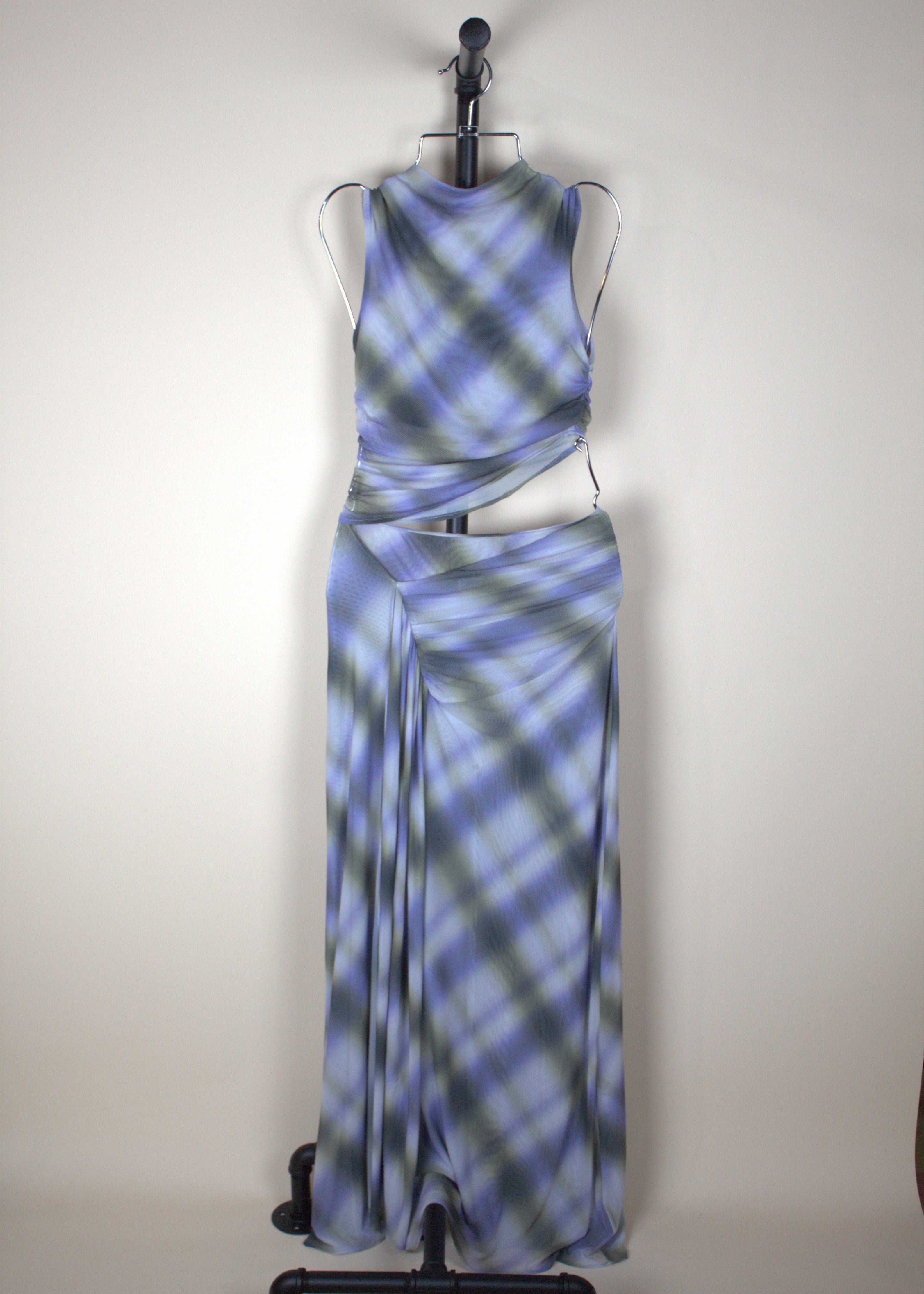 Minka Asymmetrical Top in Blur (New with Tags)