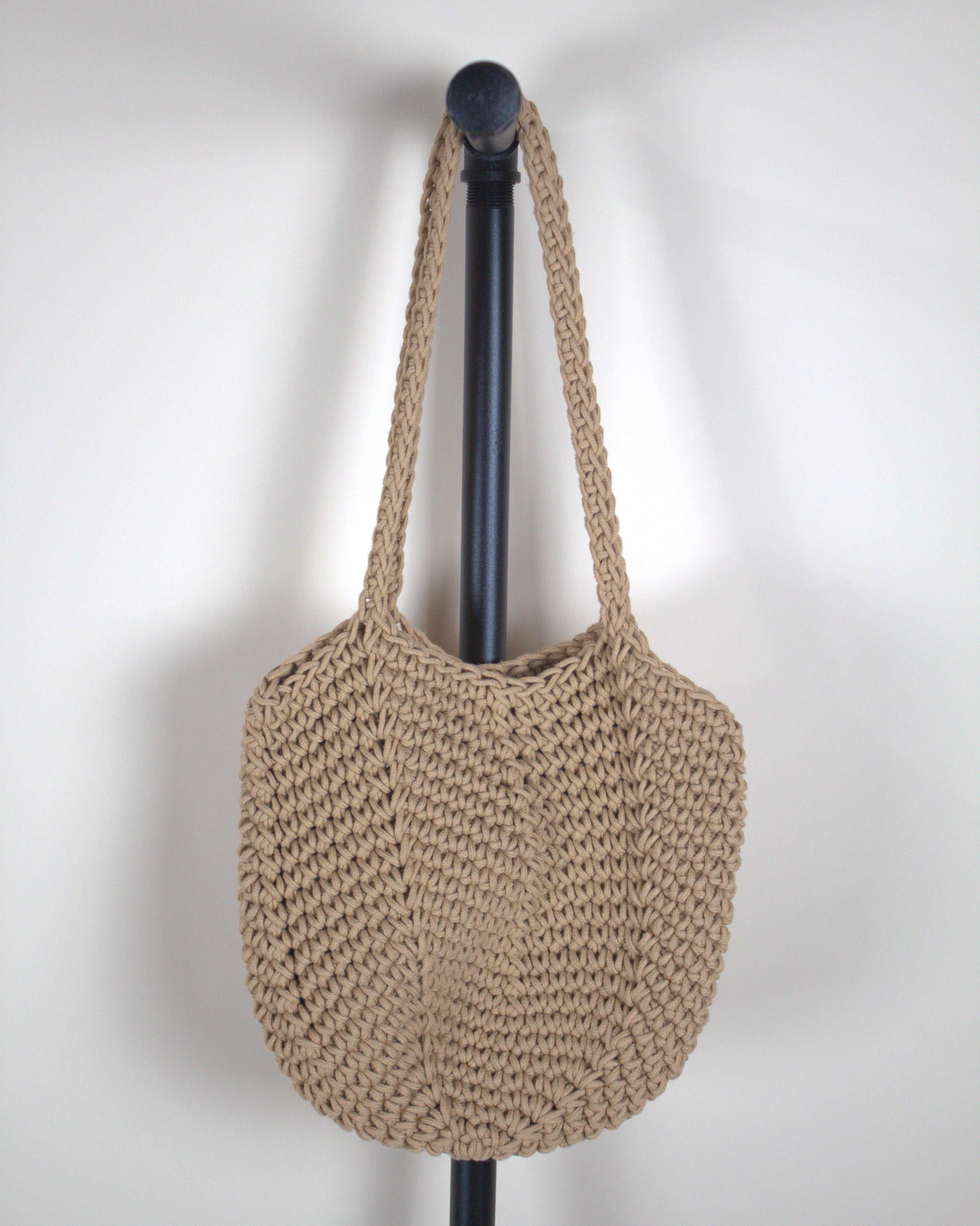 Tan Woven Bag