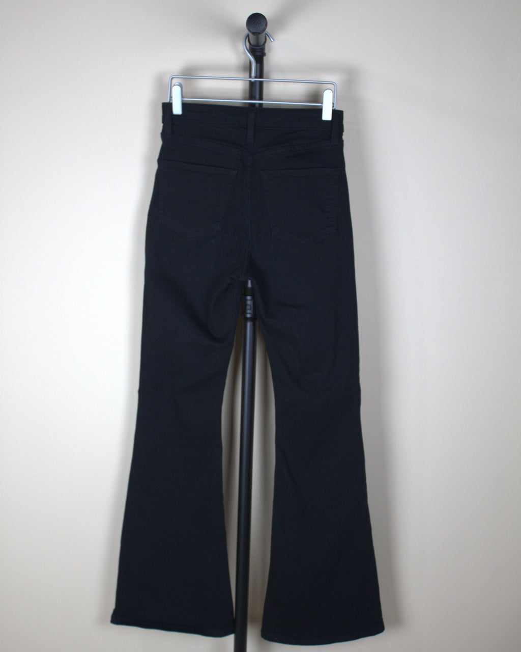 Topshop Moto Jamie Flare Black Jeans