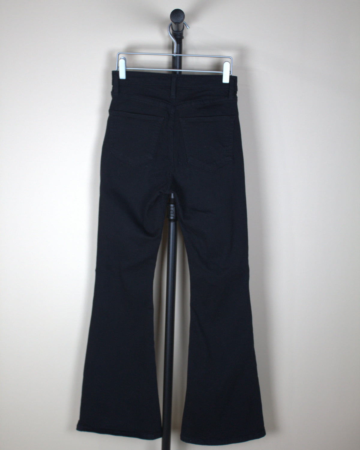 Topshop Moto Jamie Flare Black Jeans
