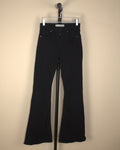 Topshop Moto Jamie Flare Black Jeans