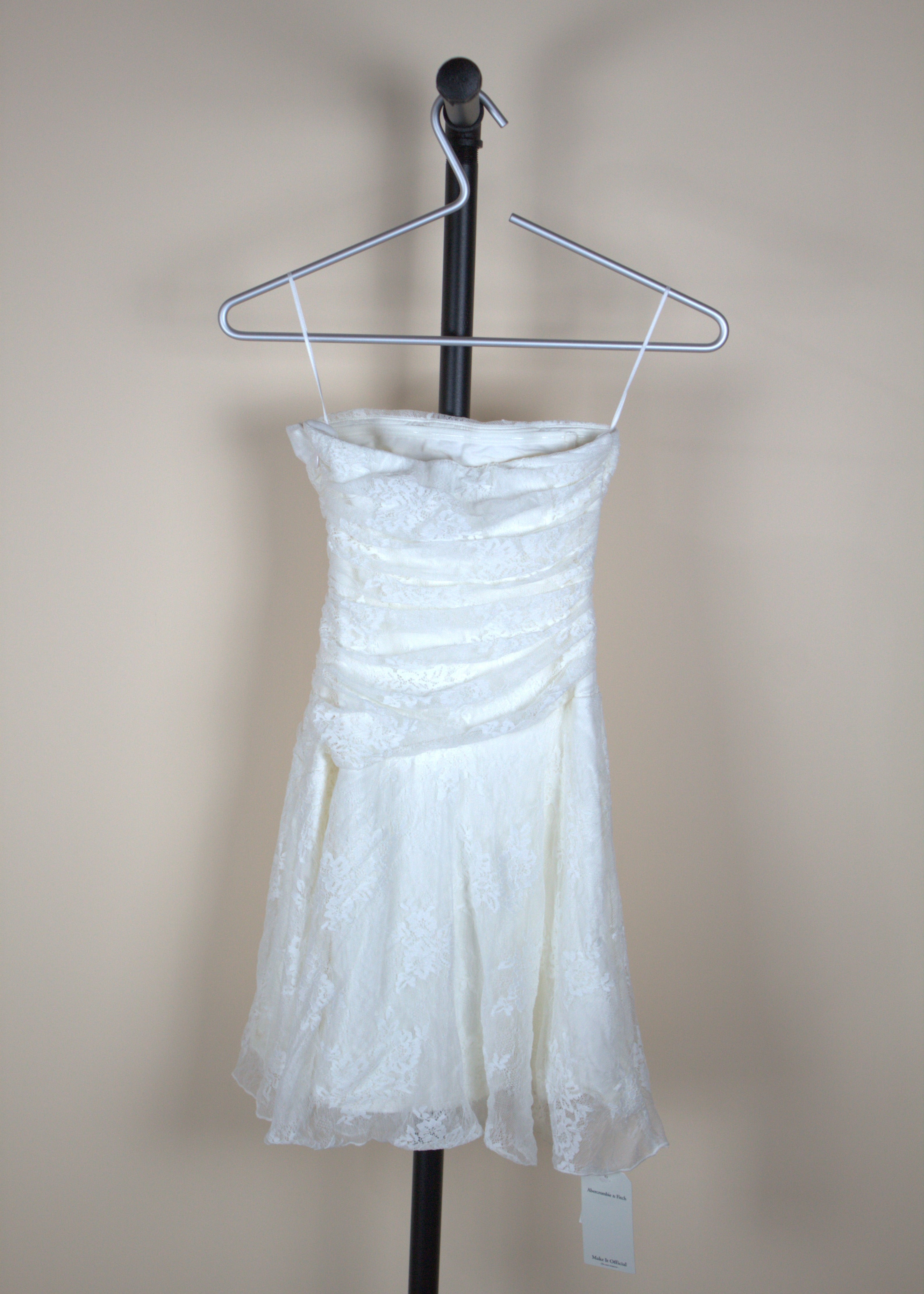 Abercrombie & Fitch Lace Strapless Dress (New with Tags)