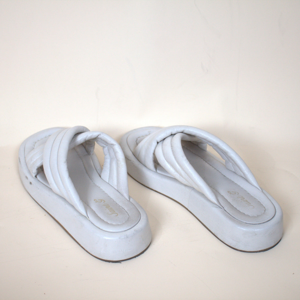 Saint G White Sandals