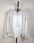 POL Cream Waffle Knit Hooded Pullover