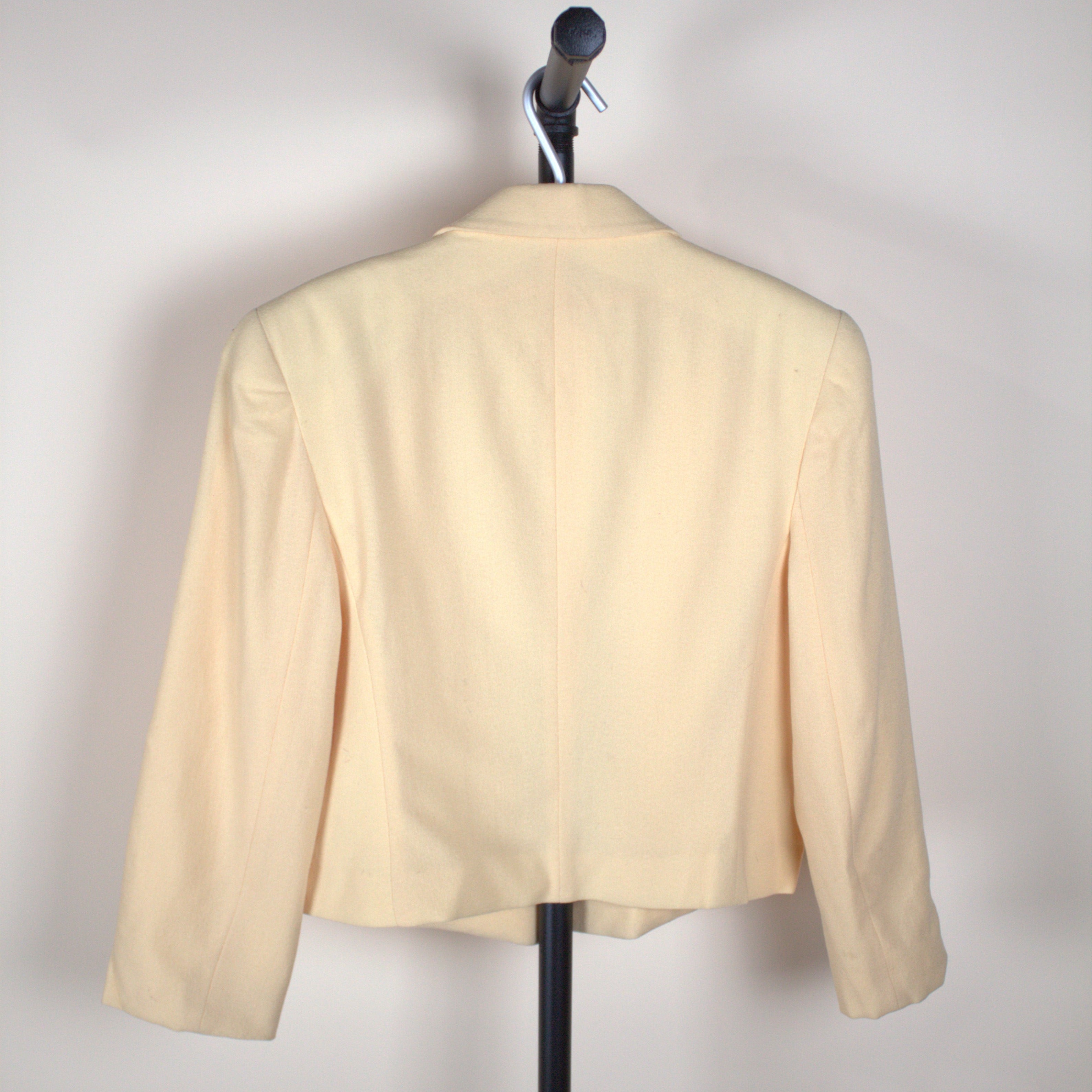 Yellow Crop Blazer